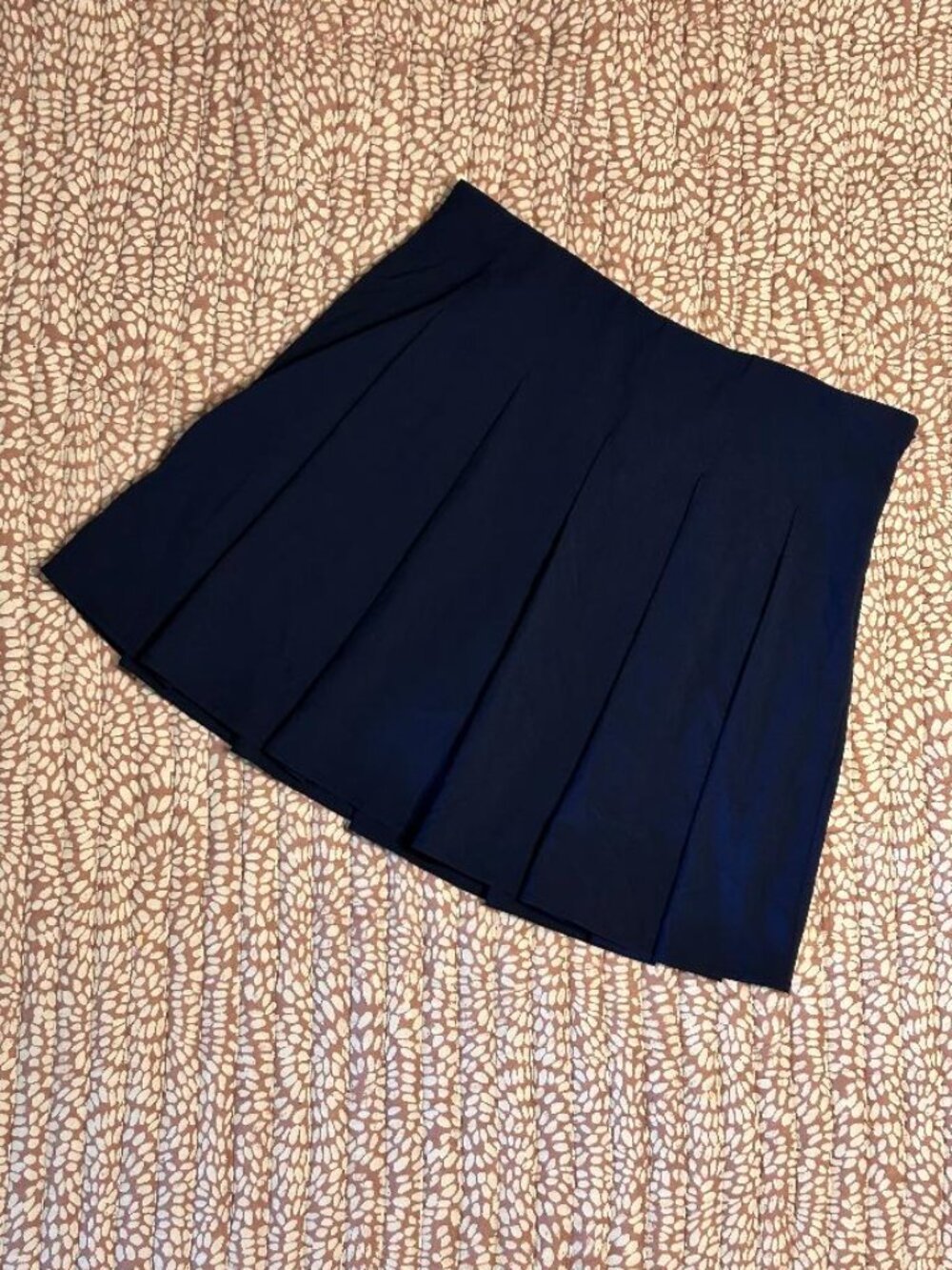 J. Crew Pleated Navy Blue Skort Size Small NWT
